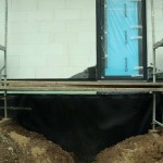 Ins Haus kommen nur mit Klettern rein.